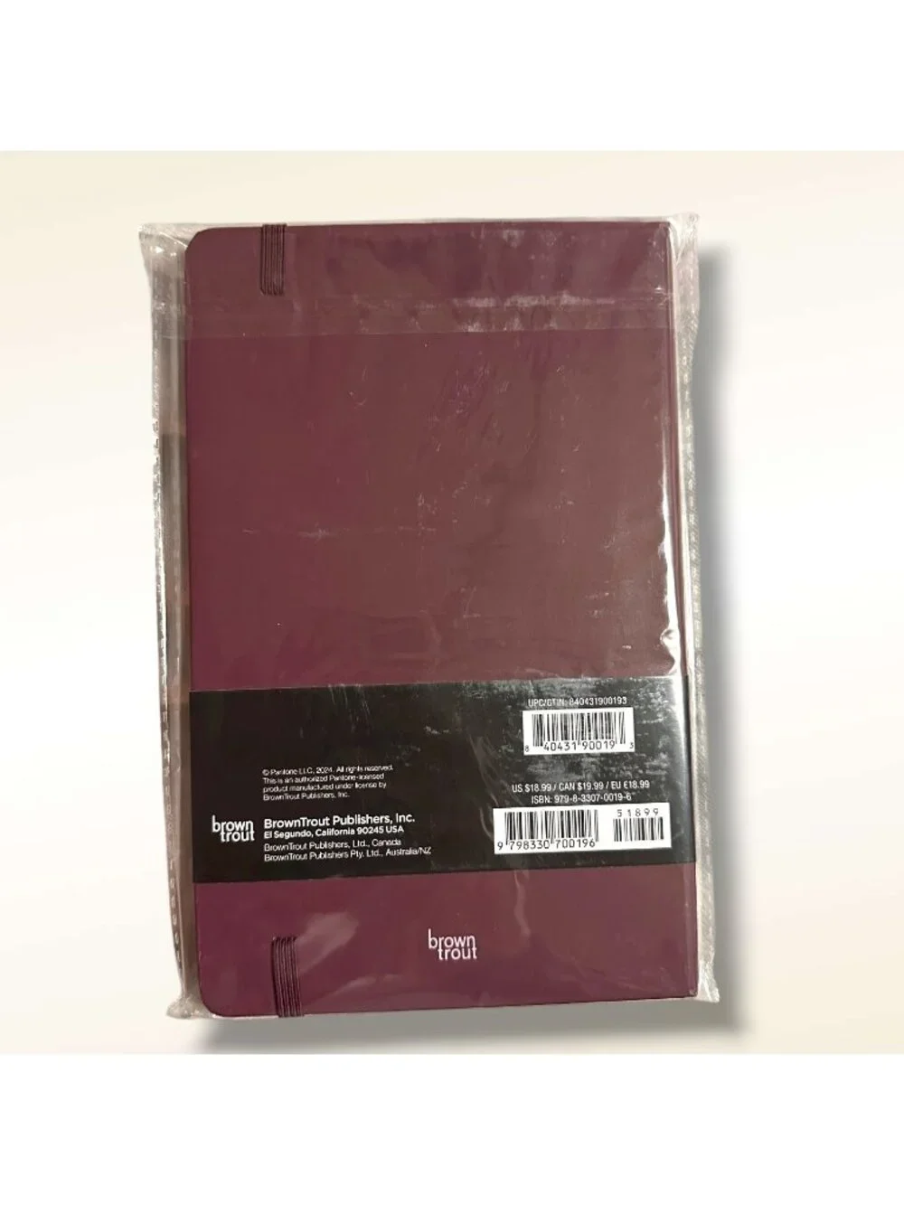 Pantone Trendsetters Of Color Journal With Elastic Band 192 Lined Pages Expandab